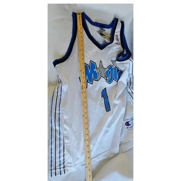 Vintage Champion NBA Orlando Magic Tracy McGrady 48 Jersey Sz XL  NWT - Picture 8 of 11